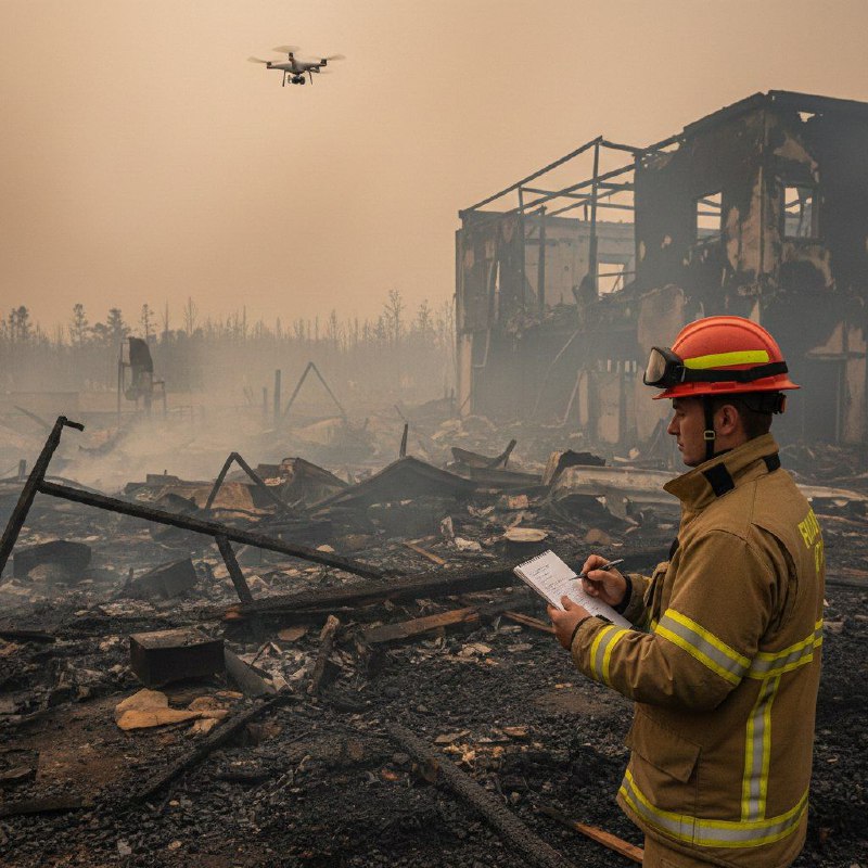 Пожарно-техническая экспертиза: с чего начинается поиск очага и причины возгорания?